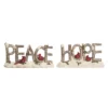 Transpac Resin Birch Cardinal Decor Set Of 2 Christmas Home Decorations For Peace And Hope