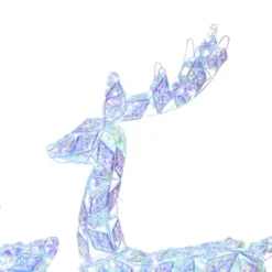 LuxenHome 3-Piece Multi-Color Snowflake Deer Family Outdoor Holiday Decoration With 460 Lights 16 LuxenHome 3-Piece Multi-Color Snowflake Deer Family Outdoor Holiday Decoration With 460 Lights -National Tree Company Store GUEST a411243e a2af 4896 82a4 89922b2a214c