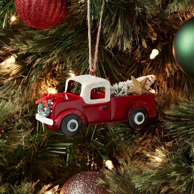 Christmas Truck Ornament Red - Wondershop™: Metal, Indoor, 2.25" Height: Metal, Indoor, 2.25" Height 1 Christmas Truck Ornament Red - Wondershop™: Metal, Indoor, 2.25" Height: Metal, Indoor, 2.25" Height