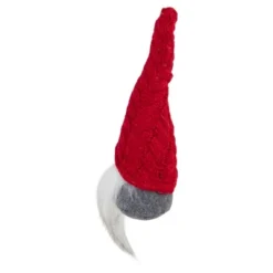 Northlight Gnome With Knitted Hat Christmas Decoration - 8" - Gray And Red -National Tree Company Store GUEST a5231101 9932 4928 8b0e 64489546ca6b