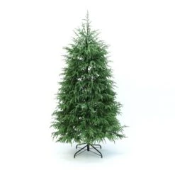 LuxenHome 6Ft Pre-Lit Green Full Artificial Cedar Christmas Tree With Metal Stand 14 LuxenHome 6Ft Pre-Lit Green Full Artificial Cedar Christmas Tree With Metal Stand -National Tree Company Store GUEST a545d0b3 0d51 46c6 b922 353611bca713