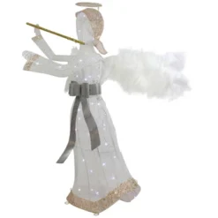 Northlight 36" LED Lighted Lace Angel With Flute Outdoor Christmas Decoration 8 Northlight 36" LED Lighted Lace Angel With Flute Outdoor Christmas Decoration -National Tree Company Store GUEST a6bd0655 0e28 4eb6 9272 712825dfef63