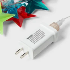 10ct LED Dewdrop Star Christmas Indoor Outdoor Novelty String Lights Multicolor With Clear Wire - Wondershop™ -National Tree Company Store GUEST a8dac0c4 49f2 4267 8fc2 09f2a665f725