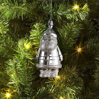 Christmas Silver Santa Ornament - Wondershop™ 1 Christmas Silver Santa Ornament - Wondershop™