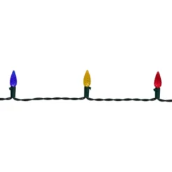 Northlight LED C6 Faceted Christmas Lights - Multicolor - 15.75’ Green Wire - 50ct -National Tree Company Store GUEST b26fe486 a410 4e47 ba44 1e3e59bcbddd