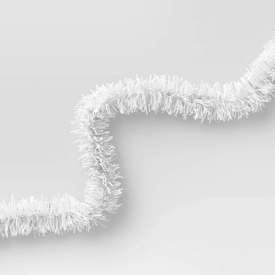 15' Mini Tinsel Christmas Garland - Wondershop™ 2 15' Mini Tinsel Christmas Garland - Wondershop™ - Image 2