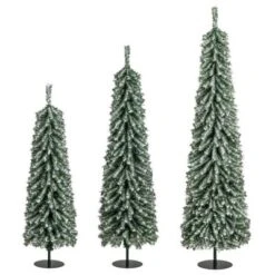 Costway 4' 5' 6' Artificial Christmas Tree Set Of 3 With Realistic Accumulated Snow 17 Costway 4' 5' 6' Artificial Christmas Tree Set Of 3 With Realistic Accumulated Snow -National Tree Company Store GUEST b3a1dc97 c401 4d59 9249 a5c0e931de17