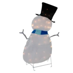 Northlight Lighted Chenille Snowman Outdoor Christmas Decoration - 32" - White Lights -National Tree Company Store GUEST b41ace0b 3c5b 42e3 b670 bb15724699ea
