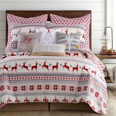 Silent Night Holiday Quilt Set - Levtex Home 6 Silent Night Holiday Quilt Set - Levtex Home - Image 6