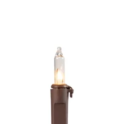Northlight Mini Incandescent Christmas Lights - Clear - 20.25' Brown Wire - 100ct 8 Northlight Mini Incandescent Christmas Lights - Clear - 20.25' Brown Wire - 100ct -National Tree Company Store GUEST b9220465 ddab 4325 be7e 6ff32739eebf