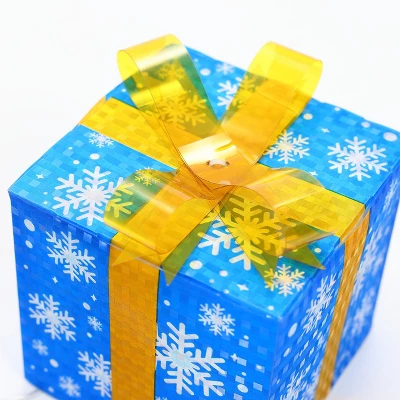 LuxenHome Set Of 3 Colored Presents Lighted Holiday Decoration Multi-Color 12 LuxenHome Set Of 3 Colored Presents Lighted Holiday Decoration Multi-Color - Image 12