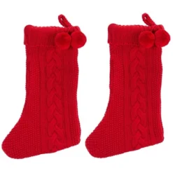 Nutmeg Stocking (Set Of 2) - Safavieh -National Tree Company Store GUEST bd9a50d8 6928 4f8b b144 bf27ad45eda9