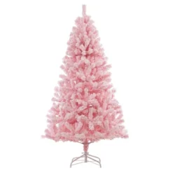 6 Ft Pink Pre-Lit Artificial Christmas Tree Snow Flocked Holiday Hinged Xmas Tree With 250 Multi-Color Led Lights 751 Branch Tips Artificial Pine Chr 13 6 Ft Pink Pre-Lit Artificial Christmas Tree Snow Flocked Holiday Hinged Xmas Tree With 250 Multi-Color Led Lights 751 Branch Tips Artificial Pine Chr -National Tree Company Store GUEST c2b3f0f7 411c 4196 a54c b8e1d6c05398