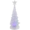 Northlight LED Lighted Acrylic Christmas Tree Decoration - 10.5" - Multi-Color Lights