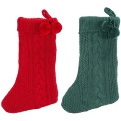 Nutmeg Stocking (Set Of 2) - Safavieh -National Tree Company Store GUEST c8bf777c 57cc 4202 b934 36b9fb89f1fd