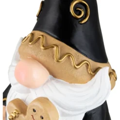 Northlight Gnome Holding Gingerbread Man Cookie Christmas Decoration - 13" - Black 12 Northlight Gnome Holding Gingerbread Man Cookie Christmas Decoration - 13" - Black -National Tree Company Store GUEST cf8a9098 ba2a 467f 99cd 0099bc026d05