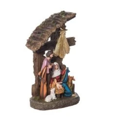 Transpac 9.75 In Holiday Manger Nativity Scene Figurine Polyresin Christmas Decorative Object -National Tree Company Store GUEST d3ccbc09 9983 4852 ae61 c2a6d6ede0b0