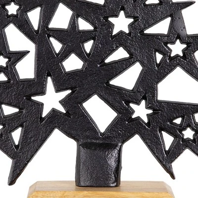 Northlight Super Star Tree Metal Christmas Decoration - 16.5" 5 Northlight Super Star Tree Metal Christmas Decoration - 16.5" - Image 5