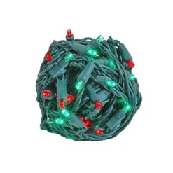 Novelty Lights 50 Light LED Christmas Mini Light Set (Green Wire, 25 Feet) -National Tree Company Store GUEST d4a51c5e e463 49ee a35c b09230e846e3
