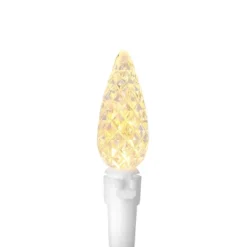 Northlight 70ct Warm White Faceted LED C6 Christmas Lights, 23ft White Wire -National Tree Company Store GUEST d53eb873 54a7 4125 a642 23e5ac365c5a