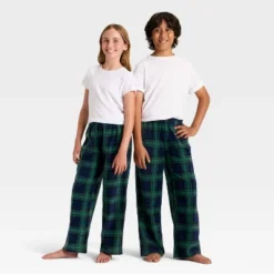 Kids' Plaid Microfleece Holiday Matching Family Pajama Pants - Wondershop™ Navy Blue 7 Kids' Plaid Microfleece Holiday Matching Family Pajama Pants - Wondershop™ Navy Blue -National Tree Company Store GUEST d72c6ee6 8956 4b59 98e4 e9da13be077d