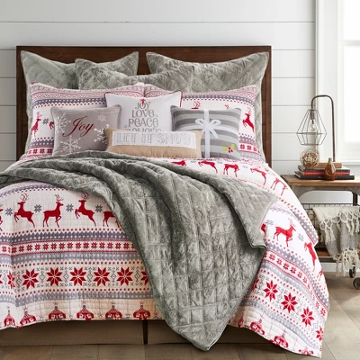 Silent Night Holiday Quilt Set - Levtex Home 1 Silent Night Holiday Quilt Set - Levtex Home