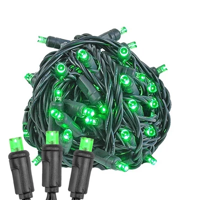 Novelty Lights 34 Feet Long, 100 Mini Black Wire Christmas Lights, End To End Connectable, UL Listed For Indoor/Outdoor Use 6 Novelty Lights 34 Feet Long, 100 Mini Black Wire Christmas Lights, End To End Connectable, UL Listed For Indoor/Outdoor Use - Image 6