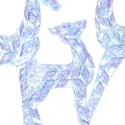 LuxenHome 3-Piece Multi-Color Snowflake Deer Family Outdoor Holiday Decoration With 460 Lights 13 LuxenHome 3-Piece Multi-Color Snowflake Deer Family Outdoor Holiday Decoration With 460 Lights -National Tree Company Store GUEST df0542cf c11d 4354 ba1e 4f419c5f2391