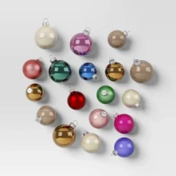 42pc Round Glass Christmas Tree Ornament Set - Wondershop™ 18 42pc Round Glass Christmas Tree Ornament Set - Wondershop™ -National Tree Company Store GUEST eb9faad1 c725 4b07 98d9 88f6490cb559