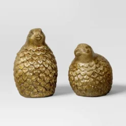 8pk Christmas Poly Figural Decor Set Birds/Bunny/Trees Gold - Wondershop™ -National Tree Company Store GUEST f2b4a271 cdeb 491e 9b15 47e6e20c9b0c