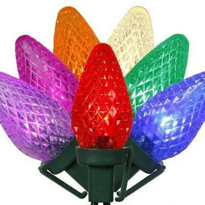 Vickerman Single Mold C7 LED Christmas 16' Light Set 2 Vickerman Single Mold C7 LED Christmas 16' Light Set - Image 2