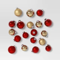 42ct Round Glass Christmas Tree Ornament Set - Wondershop™ -National Tree Company Store GUEST f4481f1d c5f6 499c b280 03e2928c356a