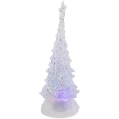 Northlight LED Lighted Acrylic Christmas Tree Decoration - 10.5" - Multi-Color Lights -National Tree Company Store GUEST fd2d4622 7223 406e bd84 dfca792eb7f3