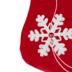 Northlight 20.5-Inch Red And White Velvet With White Snowflake Christmas Stocking 9 Northlight 20.5-Inch Red And White Velvet With White Snowflake Christmas Stocking -National Tree Company Store GUEST fec8832f 0194 4c88 adf5 068321505c2c