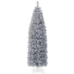 Costway 7 FT Pre-Lit Christmas Tree Hinged Slim Pencil W/ 350 LED Lights 670 Branch Tips 17 Costway 7 FT Pre-Lit Christmas Tree Hinged Slim Pencil W/ 350 LED Lights 670 Branch Tips -National Tree Company Store GUEST fffc0142 b581 401d a848 ee8cfe647d9d